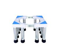 Frigorifero Lavatrice Base Rialzata Supporto Multifunzione Lavastoviglie Stand Supporto Regolabile per Asciugatrice Congelatore Lunghezza 40-74cm Larghezza 48-66cm (24-27cm)