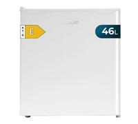 Cecotec Mini Frigo GrandCooler 20000 SilentCompress White E. Capacità 46 L, Funzionamento 12-220 V, Compatibile con Auto e Caravan, Porta Bianca, Classe E