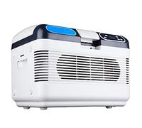 Frigorifero per auto, compressore, portatile, piccolo, frigorifero per auto, 12 V/24 V/220 V, mini frigorifero elettrico per guida, viaggio, pesca, uso esterno e domestico (dimensioni: 12 l)