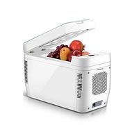 Frigorifero per Auto, Dispositivo di Raffreddamento/Riscaldamento Compatto Mini Frigorifero/refrigeratore per Vino da 11 Litri con termostato Digitale + Raffreddamento Dual-Core PE