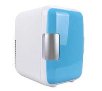 Frigorifero per auto Guajave, mini frigorifero portatile compatto 4L / 12V alimentato a doppio uso per auto, refrigeratore per bevande