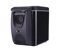 Frigorifero per auto, riscaldamento e raffreddamento per auto, 12 V, elettrico, 6 litri, mini frigorifero portatile, adatto per campeggio e viaggi (colore: blu, dimensioni: 12 V/220 V)