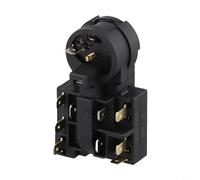 Frigorifero per Relè QP3-12A per Compressore Overload Protector, PTC Starter Ricambio Compatibile con Sistemi di Refrigerazione