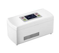 Frigorifero per scatola frigo per insulina Scatola frigo per insulina Congelatore/raffreddatore portatile per insulina, piccolo frigorifero intelligente, refrigeratore per insulina a tempera