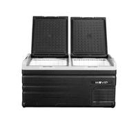 Frigorifero Portatile con Compressore Muvip LG 107 Litri Doppia Zona - Doppia Porta - Compressore Silenzioso - Colore Nero NEW