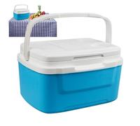 Frigorifero portatile isolato, refrigeratore portatile di grande capacità, 8 l, refrigeratore portatile per pic-nic, refrigeratore rigido, frigorifero domestico, scatola isolata esterna