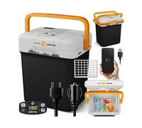 peme Frigorifero Portatile Frigo Campeggio Auto 12v Elettrico 230 v Silenzioso per Camper Freezer USB Congelatori Portatili Congelatore Barca Viaggio Refrigeratore Escursione 22,9 L - Essential