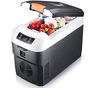 Frigorifero portatile per auto 12L/15L/20L/25L/35L 12/24V/220V Scatola frigo per frigorifero per auto, mini frigorifero elettrico per camper, veicolo, camion, camper, barca, viaggi,25L