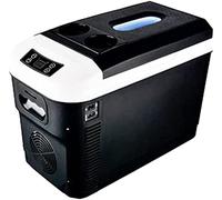 Frigorifero portatile per auto 12L/15L/20L/25L/35L 12/24V/220V Scatola frigo per frigorifero per auto, mini frigorifero elettrico per camper, veicolo, camion, camper, barca, viaggi,15L
