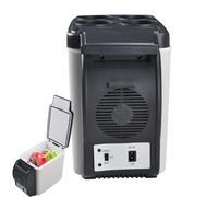 Frigorifero portatile per auto,Frigorifero per auto - Frigo da 12 Volt | Congelatore da campeggio compatto portatile per frigorifero per auto elettrico da 6 litri per frigorifero per auto da campeggio