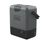 FRIGORIFERO PORTATILE YOLCO ET8 CRABON, adattatore di alimentazione/batteria, 9 l, Collegamento 12V