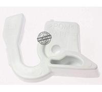 FRIGORIFERO SHARP SJFS820V-SL - STOPPER (FERMAPORTA) GANCIO PORTA FRIGO INFERIORE SX