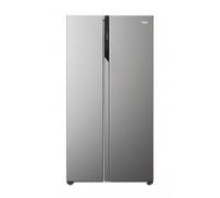 Haier SBS 90 Serie 5 HSR5918DNMP frigorifero side-by-side Libera installazione 528 L D Platino, Acciaio inox