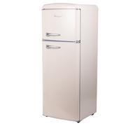 Frigorifero vintage doppia porta 240 L 54,6x55,4x148,7cm, avorio, Kooper