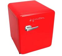 Frigorifero Vintage Infiniton CL-V48 46L Rosso - Compatto, Silenzioso, Energeticamente Efficient - Nouvo