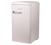 Frigorifero vintage monoporta 100 L 44,9X48,3X88,2 cm, avorio, Kooper
