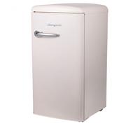 FRIGORIFERO VINTAGE RETRO' CON FREEZER MONOPORTA AVORIO DA 100 LT