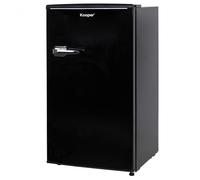 FRIGORIFERO VINTAGE RETRO' CON FREEZER MONOPORTA NERO DA 100 LT