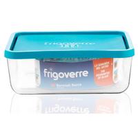 Frigoverre In Vetro Rettangolare Tappo Azzurro 26x21 Bormioli Rocco