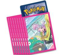 Friki Monkey - Bustine per carte Pokemon (confezione da 65), plastica, 63 mm x 88 mm, custodie ufficiali per scatole Elite Trainer Box di Pokemon, vari design, piacciono ai bambini