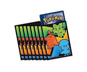 Friki Monkey Custodie da allenamento Elite per Pokémon [65 custodi], mostra le tue carte con le buste promozionali delle scatole Pokémon ETB, custodie per carte Pokémon (Paldea Evolved)