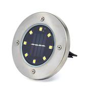 Frilla 3 X Luci da terra a LED solari, Luci Solari Giardino Esterno, LEDs Faretti LED Luce Sepolta, Lampada IP65 Impermeabile | LUMIGARD