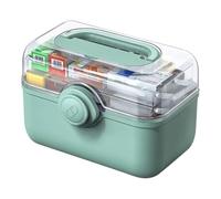 Frilla BOKSARA - Borsa per l'organizzazione, contenitore per medicine a casa, in plastica, per farmacie, in plastica, per la casa (28 x 19 x 16 cm)