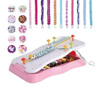 Frilla BRAIDMAKER - Set di braccialetti per la casa, braccialetto dell'amicizia fai da te, fai da te, creativo per ragazze