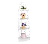 Frilla Scaffale Angolare Elegante - Struttura in Ferro, Design Moderno, 40×103 cm, Facile da Montare, Ideale per Bagno, Soggiorno e Camera da Letto | SHELVIA