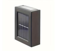 Frilla Solar-Gartenleuchte, Solarlampe, Solarleuchten für draußen (2 Stück) | DUOLUMO