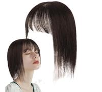 Fringe Hair Bangs - Wispy Fake Hairpiece For Effortless Styling | Versatile Bangs For Daily Commuting, Date, E Performance Fake Hair Bangs For Women - Stylish Fringe Hairpiece For Forehead Bangs |