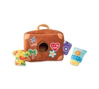 Fringe Studio Hide & S urrow Plush Dog Toy Set, Pack Your Bags (289213), PetShop Collection