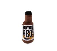 Fringe Studio Plush Dog Toy, Saucy Paws BBQ Sauce, Pet Shop Collection (289720)