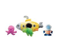 Fringe Studio Plush Dog Toy Set, Interactive Hide And Seek Play, Into The Deep, Pet Shop Collection (289249)