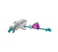 Fringe Studio Plush Dog Toy, Shark Bait, Pet Shop Collection (314289)