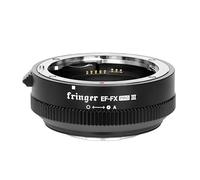 Fringer EF-FX PRO III - Adattatore per obiettivo autofocus con apertura elettronica integrata per obiettivo Canon, Sigma e Tamron EF compatibile con Fuji XT5 X-T50 X-M5 X-H2 X-H2S X-T4 X-T3 X-S20