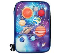 Fringoo® - Astuccio grande per bambini, con copertina rigida in rilievo, con doppia cerniera, design simpatico e divertente (sistema Sollar - Hardtop)