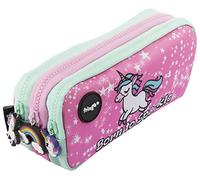 FRINGOO, astuccio portamatite con 3 scomparti, per bambini, carino e simpatico Grande Born To Sparkle - 3 Compartments