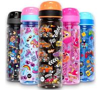 Fringoo Borraccia per Bambini da 650 ml - Per la Scuola, Con Maniglia, 100% a Prova di Perdite, Senza BPA, Molto Resistente