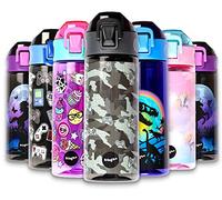 fringoo - Game Pad Mimetico - Borracce senza BPA - Borraccia in paglia mimetica - Borraccia riutilizzabile - 600 ml / 20 Oz