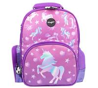 fringoo - Zaino per Ragazze | Progettato per Bambini e Ragazzi | Perfetto per Asilo ed Elementari | Lavabile in Lavatrice - Ombre con Unicorno