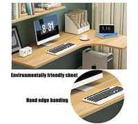 FRINZA Angolo di piegatura del computer da tavolo in legno a parete tavolo di studio scrivania doppio supporto laterale Kitchen Table Desk Cavalletto(Wood,60 * 40 * 25cm24*16 * 10in)