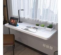 FRINZA Piccolo Fold Down Kitchen Table Parete Workbench Heavy Duty Fold fown Tavolo da pranzo Computer Desk attaccatura di parete pieghevole di legno solido tavolo pieghevole(70 * 40cm/28 * 16in)