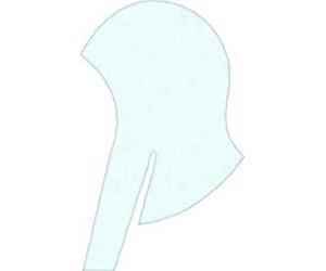 Fripac-Medis due strati monouso evidenziazione Plain Caps, Bianco - Confezione da 50