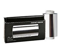 Fripac-Medis - Scatola dispenser di pellicola in alluminio per parrucchieri, ultra resistente, 10 cm x 50 m x 20 my