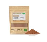 FRISAFRAN | Cannella di Ceylon Biologica 200g | In Polvere cannella-Ceylon BIO | Digestivo | Combattere la fatica | senza additivi | Spezia-Cannella | Cibo naturale | Origine Sri Lanka