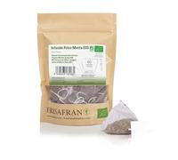 FRISAFRAN | Infuso di Menta Pennyroyal in Piramide Bio 60Un | 120g | tè alla menta | Digestivo | Anti-raffreddore | Bevanda salutare | Tè alla menta per la respirazione | Antivirale naturale | Tisana