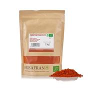 FRISAFRAN | Paprica Piccante in Polvere Bio 1kg | peperoncino macinato | Origine SPAGNA | Paprika macinata | speziato | senza additivi | naturale | Pimenton de la Vera | Polvere di Peperone Crusco