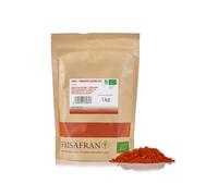 FRISAFRAN | Peperoncino di Caienna in polvere Bio 1kg | polvere & macinato | spezia | pepe di cayenna | naturale | piccante | senza additivi | Peperoncino-Caienna | peperoni secchi | Origine SPAGNA