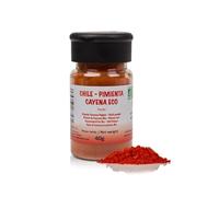 FRISAFRAN | Peperoncino di Caienna in polvere Bio 40g | polvere & macinato | spezia | pepe di cayenna | naturale | piccante | senza additivi | Peperoncino-Caienna | peperoni secchi | Origine SPAGNA